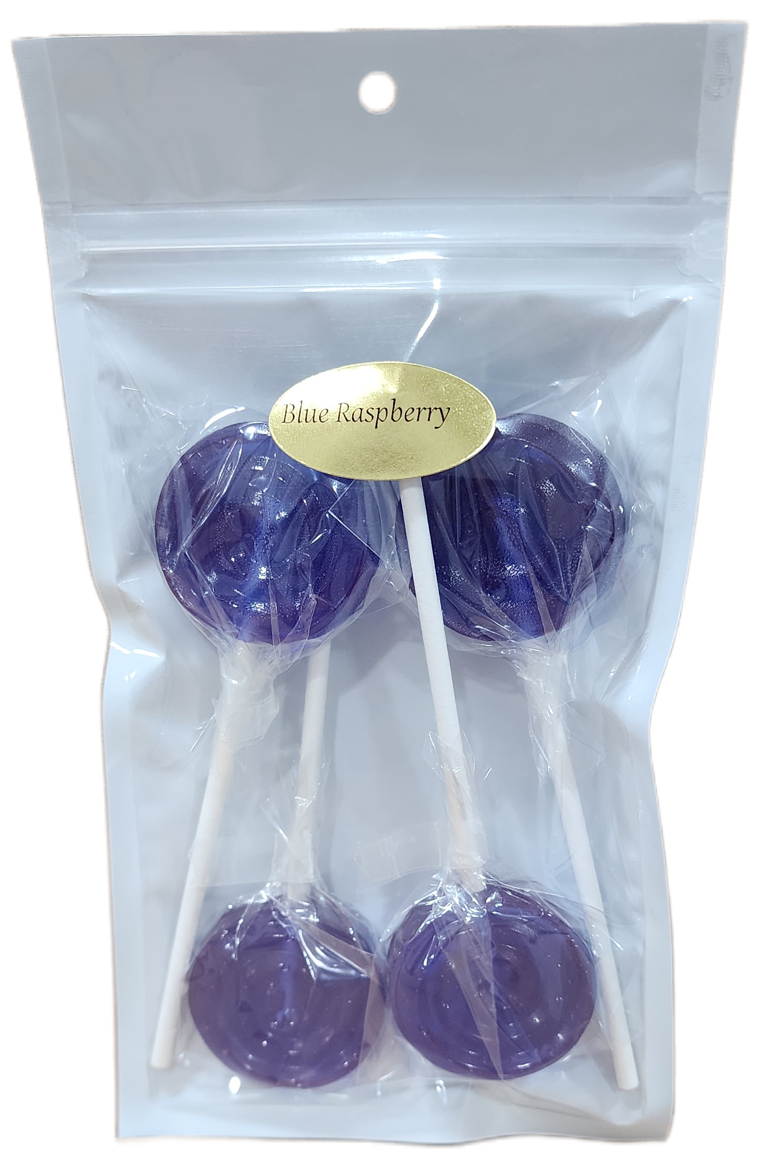 Large Blue Raspberry Lollipop Blue Raspberry Flavored Lollipops | Jenny's Sweets and More